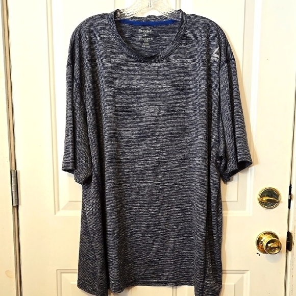 Reebok, Short Sleeve Tee, Speedwick, 3XL Lightweight, Breathable, 100% Polyester - Picture 1 of 10